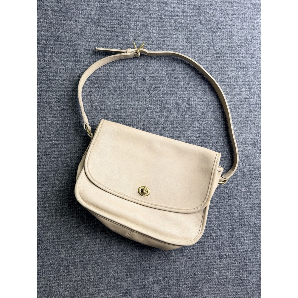 Womens Vintage Coach City Bag 9790 Leather Shoulder Bag USA, Size One Size